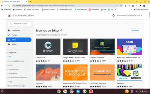 Chrome web store